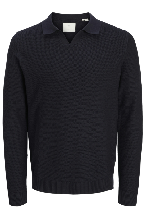 Jack & Jones jprblaeaston knit split neck ls sn